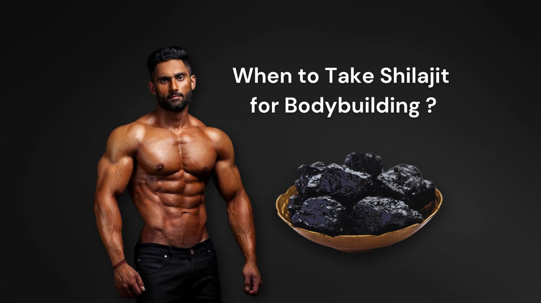 When to take shilajit for bodybuilding