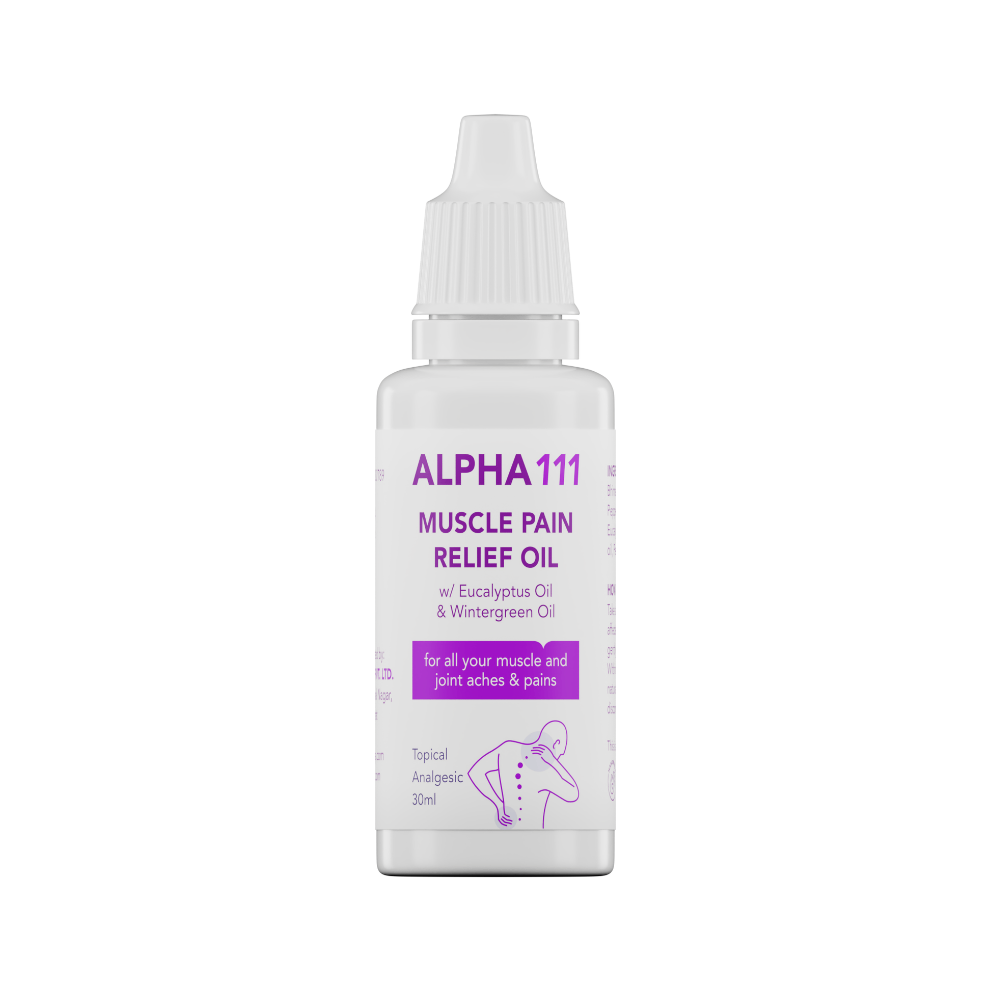 Alpha 111 Muscle Pain Relief Oil