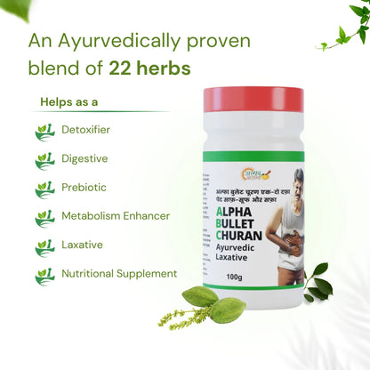 Herbs in Alpha Bullet Churan (ABC) Ayurvedic Laxative